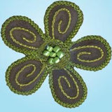 Wrights Sheer Daisy with Beads