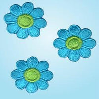 Wrights Small Flower Green/Blue