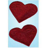Wrights Large Hearts Red