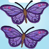 Wrights Field Butterfly Purple
