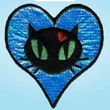 Wrights Iridescent Heart with Cat