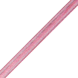 JKM Sheer with Middle Satin Stripe
