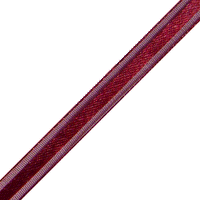 JKM Sheer with Middle Satin Stripe