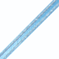 JKM Sheer with Middle Satin Stripe
