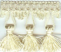 JKM Tassel Fringe (JKM Classic Label Trim) - 2 1/2" Width