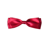 JKM Pre-Tied Bows with Wire Twist - Satin Bowtie