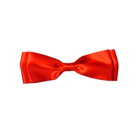 JKM Pre-Tied Bows with Wire Twist - Satin Bowtie