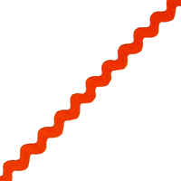 JKM Basic Narrow Rick Rack - 1/4" & Solid Colors