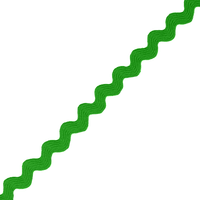 JKM Basic Narrow Rick Rack - 1/4" & Solid Colors