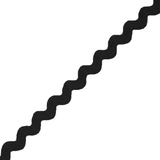 JKM Basic Narrow Rick Rack - 1/4" & Solid Colors
