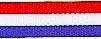 JKM Special Tri-Colored Striped Ribbon