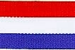 JKM Special Tri-Colored Striped Ribbon