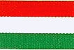 JKM Special Tri-Colored Striped Ribbon