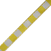 JKM Checkered Ribbon - 5/8" Width