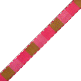 JKM Checkered Ribbon - 5/8" Width