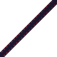 JKM Double Dashes on Grosgrain - 3/8" Width