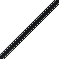 JKM Double Dashes on Grosgrain - 3/8" Width