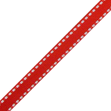 JKM Double Dashes on Grosgrain - 3/8" Width