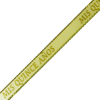 JKM Special Ocassion Messages on Metallic Edge Satin