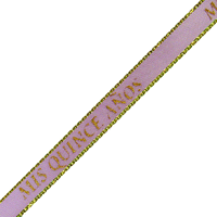 JKM Special Ocassion Messages on Metallic Edge Satin