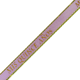 JKM Special Ocassion Messages on Metallic Edge Satin
