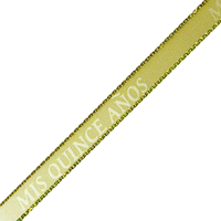 JKM Special Ocassion Messages on Metallic Edge Satin