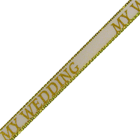 JKM Special Ocassion Messages on Metallic Edge Satin