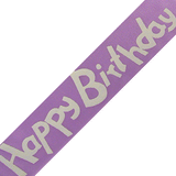 JKM Happy Birthday Print on Satin