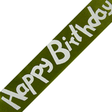 JKM Happy Birthday Print on Satin