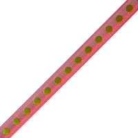 JKM Single Dots on Satin - 3/8" Width