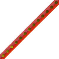 JKM Single Dots on Satin - 3/8" Width