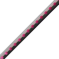 JKM Single Dots on Satin - 3/8" Width