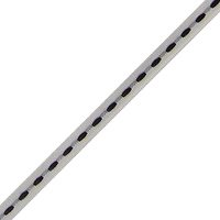 JKM Single Dashes on Grosgrain - 1/4" Width