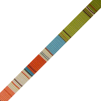 JKM Vertical Stripes Grosgrain - 3/8" Width