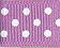 JKM Fashion Swiss Dot Grosgrain Ribbon - 5/8"