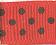 JKM Fashion Swiss Dot Grosgrain Ribbon - 5/8"