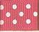 JKM Fashion Swiss Dot Grosgrain Ribbon - 7/8"