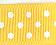 JKM Fashion Swiss Dot Grosgrain Ribbon - 7/8"