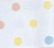 JKM Aspirin Multi-Dot Grosgrain Ribbon - 1 1/2" Width