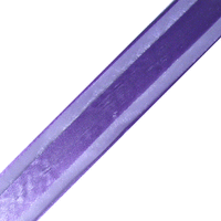 JKM Sheer with Middle Satin Stripe