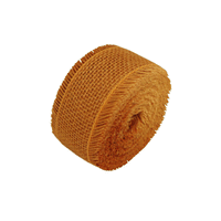 JKM Jute Ribbon with Fringe Like Edge