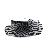 JKM Zebra Print Sheer Ribbon