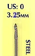 Wrights Boye Steel Crochet Hooks - 5" Width