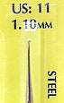 Wrights Boye Steel Crochet Hooks - 5" Width