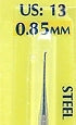 Wrights Boye Steel Crochet Hooks - 5" Width