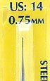 Wrights Boye Steel Crochet Hooks - 5" Width