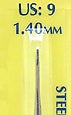 Wrights Boye Steel Crochet Hooks - 5" Width