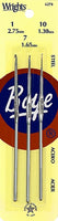 Wrights Boye Steel Crochet Hook Set