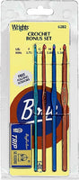 Wrights Boye Crochet Bonus Set - 3.75mm-5.50mm