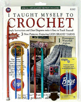How To Books  Boye I Taught Myself To Crochet Beginners Kit – JKM Ribbon  & Trims
